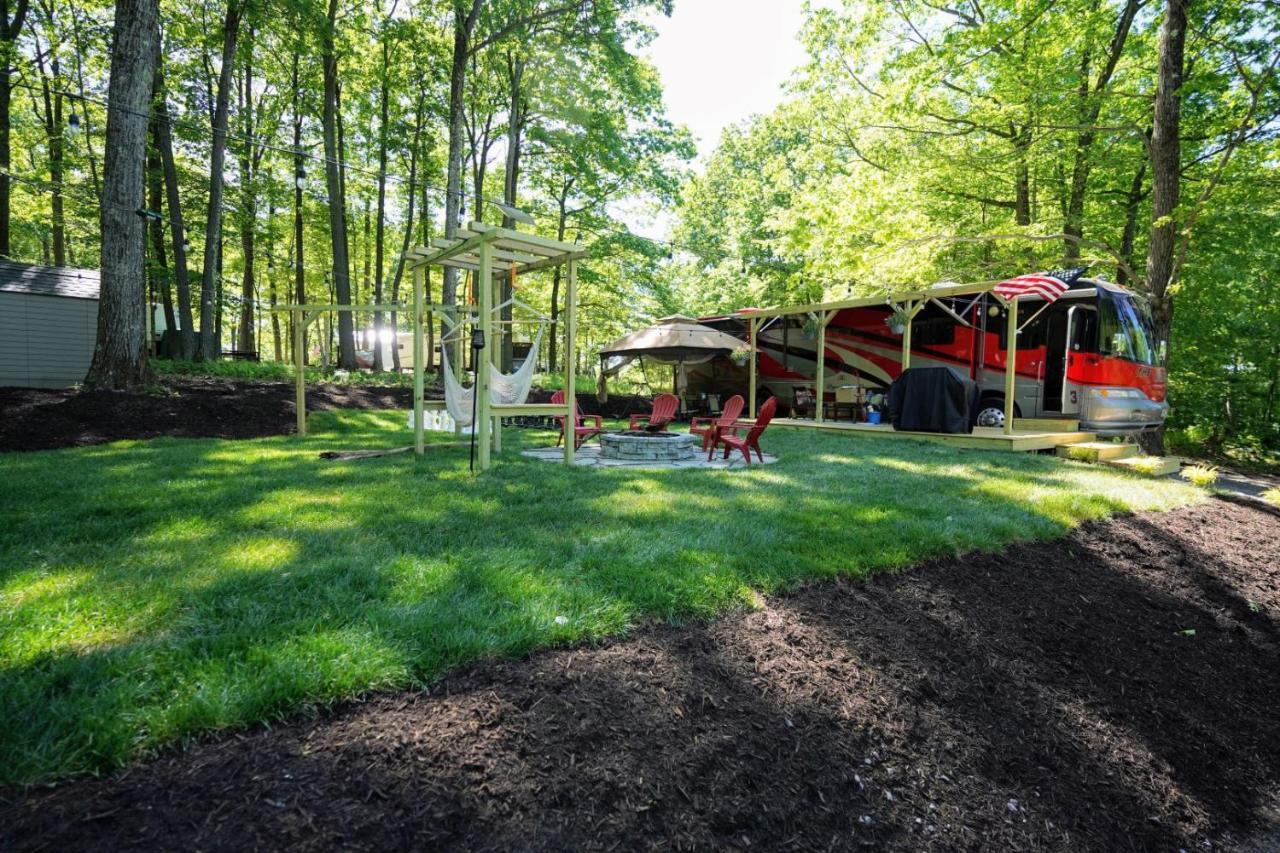 3E *Glamping At Treasure Lake* DuBois Exteriér fotografie