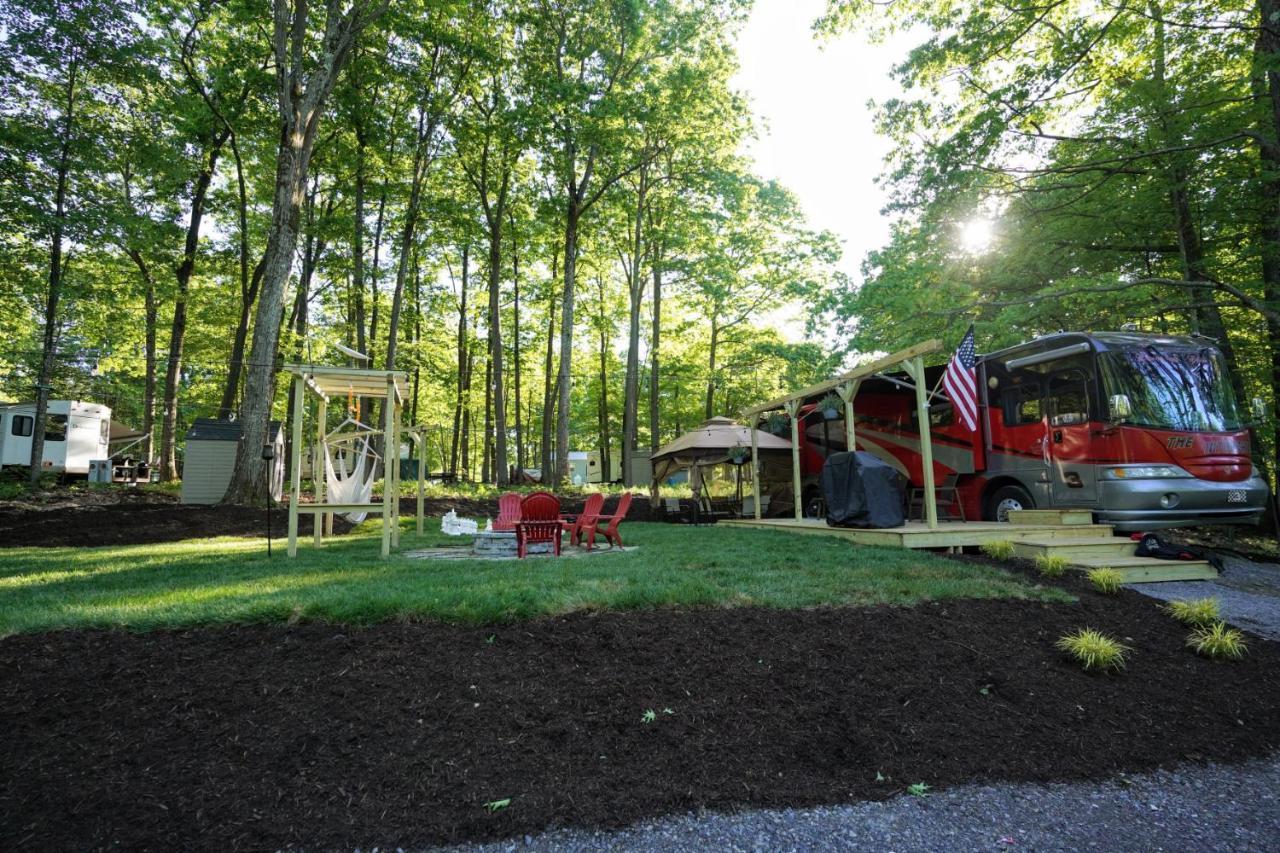 3E *Glamping At Treasure Lake* DuBois Exteriér fotografie
