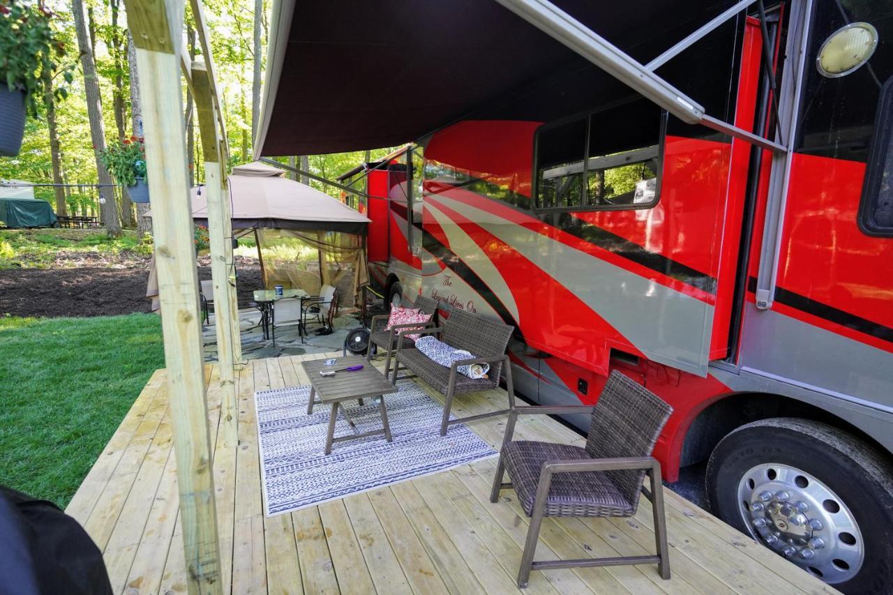 3E *Glamping At Treasure Lake* DuBois Exteriér fotografie